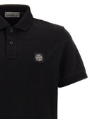 Stone Island Logo Patch Polos