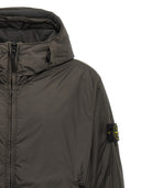 Stone Island 'Kleidungsstück gefärbt Crinkle Reps R ny' Down Jacke