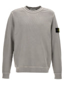 Stone Island Logo Badge Sweatshirt