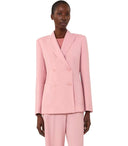 Max Mara Weekend Zinnia Pink Zweireihige Jacke