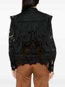 Farm Rio Black Richilieu Blouse