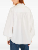 Farm Rio Off White Embroidered Long Sleeve Shirt