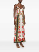 Farm Rio Wonder Rio Sand Sleeveless Maxi Jumpsuit