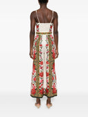 Farm Rio Wonder Rio Sand Sleeveless Maxi Jumpsuit