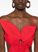 Farm Rio Red Flower Mini Dress