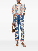 Farm Rio Renata Floral Sand Blouse