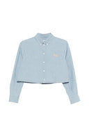 Maison Kitsuné Baby Fox Cropped Shirt