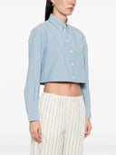 Maison Kitsuné Baby Fox Cropped Shirt