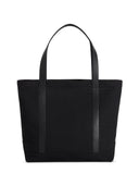 Maison Kitsuné Canvas And Leather Large Tote