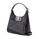 Bb Soft Small Purse Balenciaga Leather Black