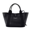 Marine opknappen kleine shopper tas balenciaga leer zwart