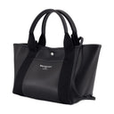 Marine opknappen kleine shopper tas balenciaga leer zwart