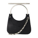 Mini Cross Bar Purse Alexander MC Queen Leather Black