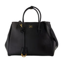 汉普顿携带所有小钱包Balenciaga皮革黑色