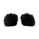Leopold Ballerinas Balenciaga Fake Fur Black