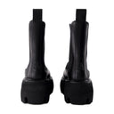 Rubber Boots Alexander Mc Queen Leather Black