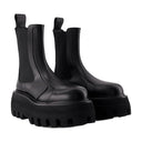 Rubber Boots Alexander Mc Queen Leather Black