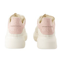 Zapatillas de gran tamaño Alexander Mc Queen Leather White/Pink