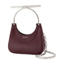 Mini Cross Bar Purse Alexander McQueen Leather Red
