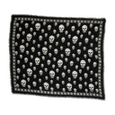 Skull tørklæde Alexander McQueen Silk Black