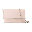 Mini Cross Bar Purse Alexander Mc Queen Leather Pink/Silver