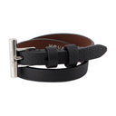 Cross Bar Armbånd Alexander McQueen læder sort