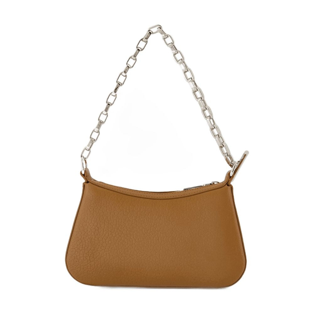 T Bar Mini Purse Alexander Mc Queen Leather Brown
