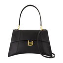 Hourglass Weiche mittelgroße Geldbörse Balenciaga Leder schwarz