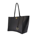 Hourglass Soft Large Shopper Bag Balenciaga Leather Black