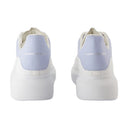 Baskets surdimensionnées Alexander McQueen Leather blanc