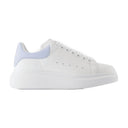 Baskets surdimensionnées Alexander McQueen Leather blanc