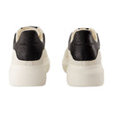 Baskets surdimensionnées Alexander McQueen Leather blanc