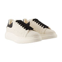 Baskets surdimensionnées Alexander McQueen Leather blanc