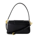Hourglass Sling Small Shoulder Bag Balenciaga Leather Black