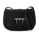 T Bar Satchel Mini Purse Alexander Mc Queen Leather Black