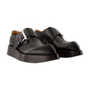 T bar de mocasines Alexander Mc Queen Leather Black