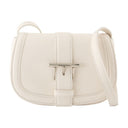 T Bar Satchel Mini Purse Alexander Mc Queen Leather White