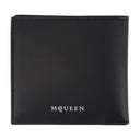 Bi Fold CC Wallet Alexander MC Queen Leather Black