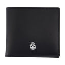 Bi Fold CC Wallet Alexander MC Queen Leather Black