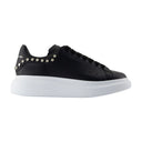 Oversize Sneakers Alexander Mc Queen Leather Black