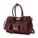 Bel Air transporte tous les borgognes en cuir Balenciaga en cuir