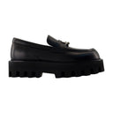 Loafers alexander mc dronning læder sort