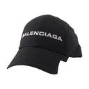 Cap Balenciaga lærred sort
