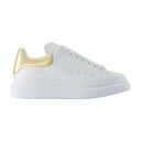 Sneakers di grandi dimensioni Alexander Mc Queen Leather White