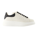 Oversized Sneakers Alexander Mc Queen Leather White
