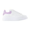 Överdimensionerade sneakers Alexander Mc Queen Leather Purple
