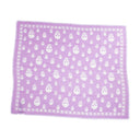 Écharpe Skull Alexander Mcqueen Soie Violet