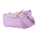 T Bar Sling Crossbody Alexander Mc Queen Leder lila lila