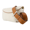 T bar slynge crossbody alexander mc dronning læder hvid