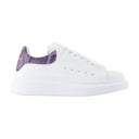 Oversized Sneakers Alexander Mc Queen Leather White